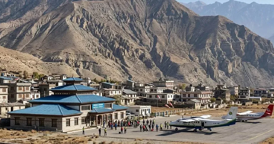 मुस्ताङ जाने जहाजले विदेशी मात्रै बोक्छ, उड्न पाउँदैनन् नेपाली